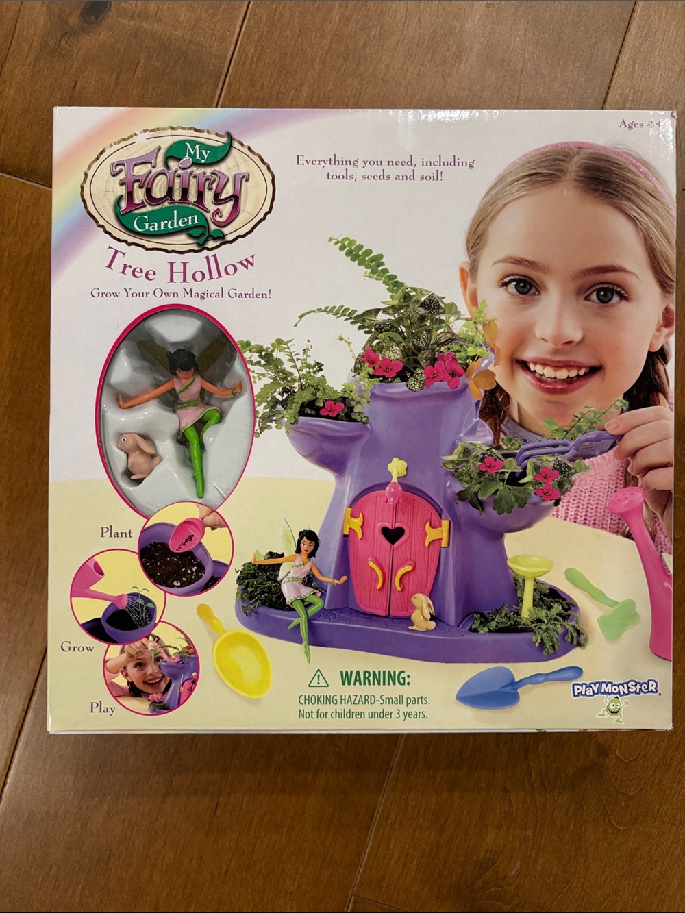 Tree Hollow Kids Gardening Playset - Purple